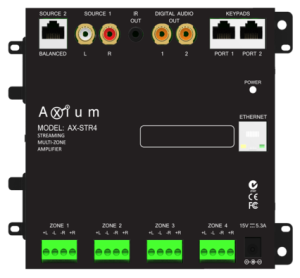 Axium AX-Mini4 Multiroom Amplifier