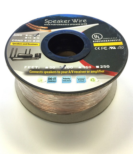 Oxygen Free Copper Speaker Cable Per Metre 16 Awg