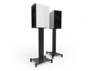 Elac Adante AS-61 pair on stands white