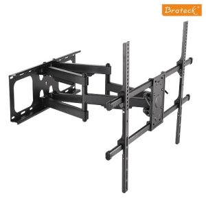 BRATECK Full-motion TV Wall Mount for 50-90" Curved and Flat TVs