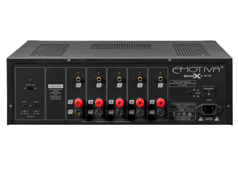 Emotiva A-5175 5-Channel Power Amplifier