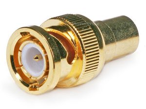 BNC Male to RCA Female Adapter 75ohm - Gold Plated