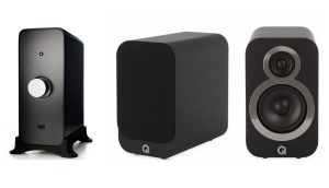 Q Acoustics 3010i & Audioengine N22 Amplifier