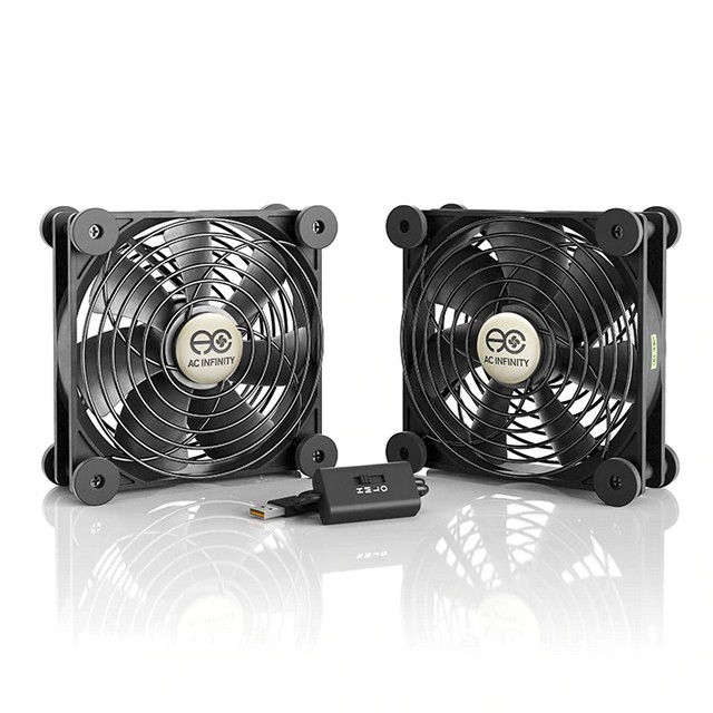 AC Infinity Multifan S7 Quiet USB Cooling Fan Dual 120mm