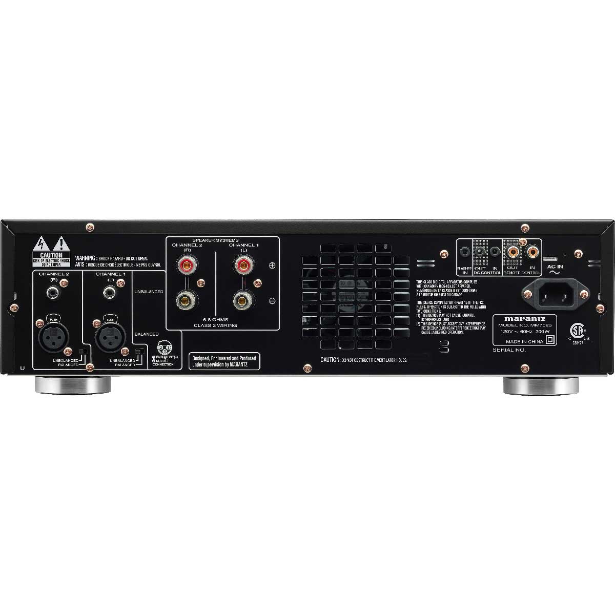 Marantz MM7025 2 Channel AV PowerAmplifier Rapallo AV Design
