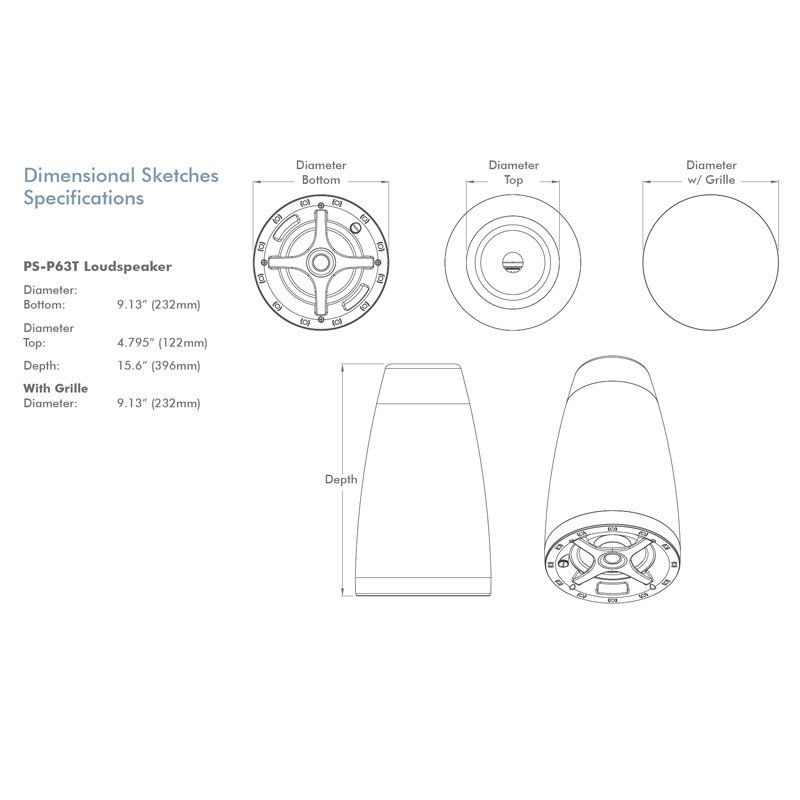 sonance ps p63t sonance ps p63t
