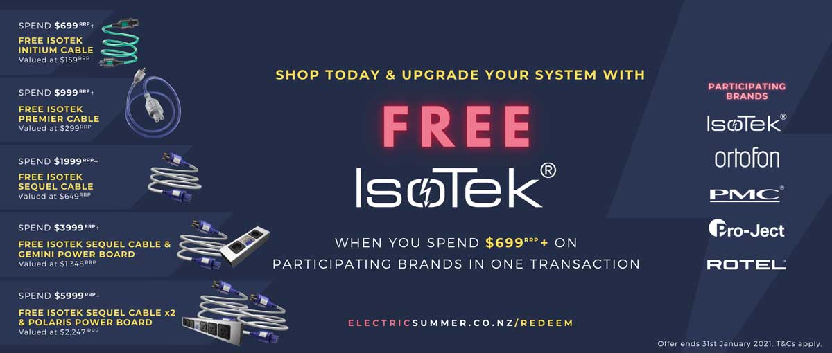 Rapallo & Isotek | The NZ-Electric-Summer Rapallo & Isotek | The NZ-Electric-Summer