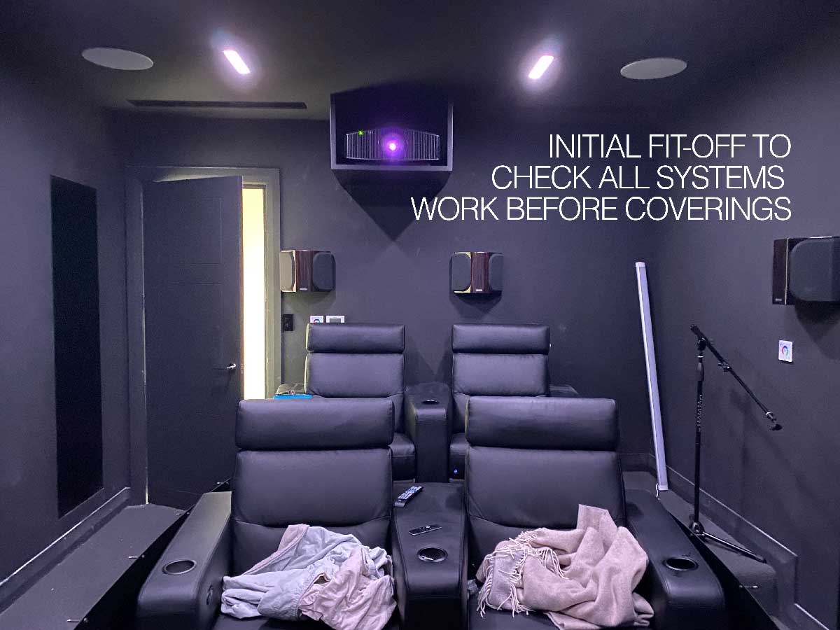 Rapallo | Project - Bespoke Home Theatre Build Rapallo | Project - Bespoke Home Theatre Build